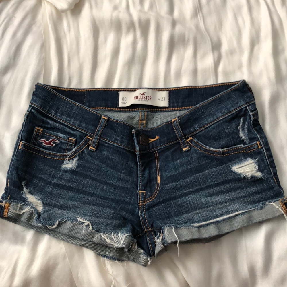 Hollister Denim Short shorts Size 00